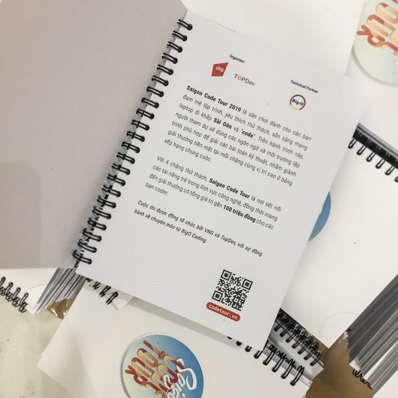 trang lót - vng - sổ tay lò xo